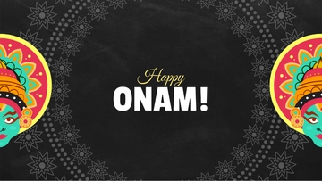 Free Onam Festival Background Template to Edit Online