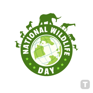 Free National Wildlife Day Logo Template to Edit Online
