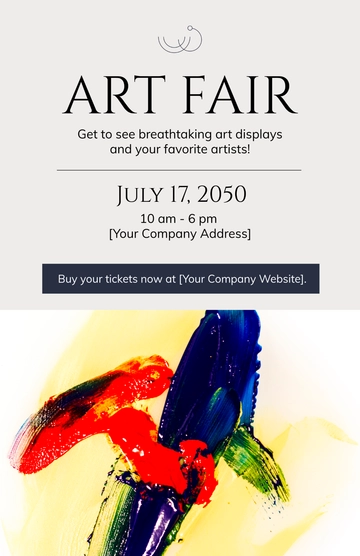 Free Elegant Event Flyer Template to Edit Online