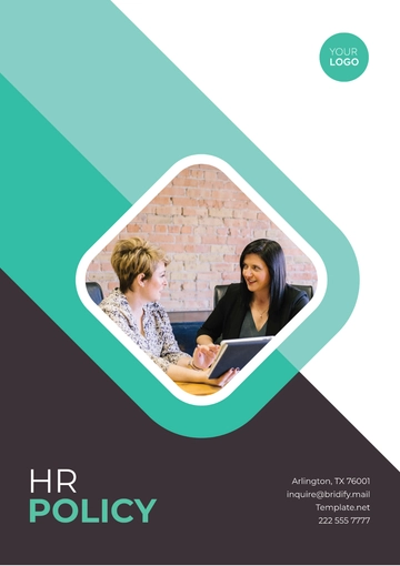 Free Printable HR Policy Template to Edit Online