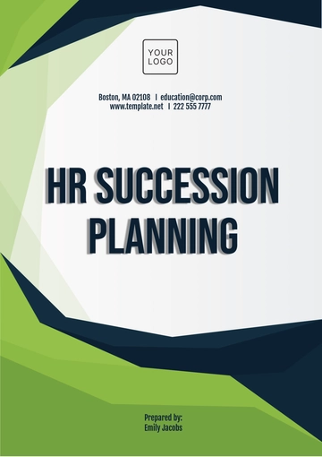 Free HR Succession Planning Template to Edit Online