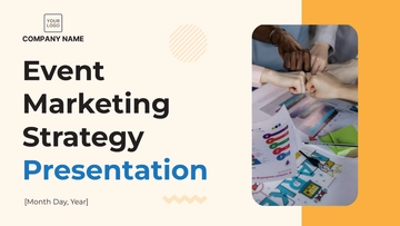 Free Event Marketing Strategy Presentation Template to Edit Online