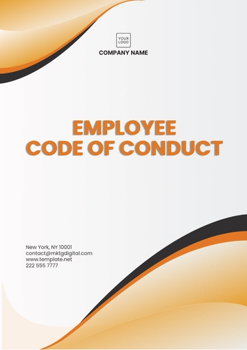 Free Employee Code of Conduct Template to Edit Online