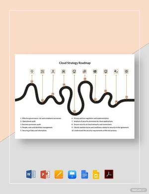 Cloud Strategy Roadmap Template