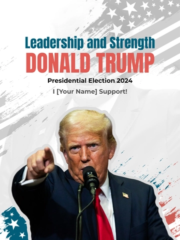 Free Trump Template to Edit Online