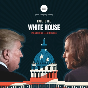 Free Trump vs Harris Polls Template to Edit Online
