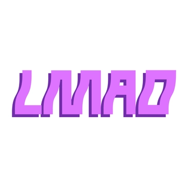 Free Colorful LMAO Text to Edit Online