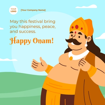 Free Onam Template to Edit Online
