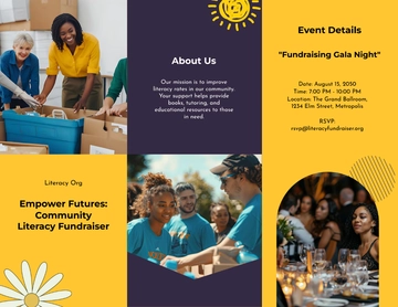 Free Fundraising Brochure Template to Edit Online