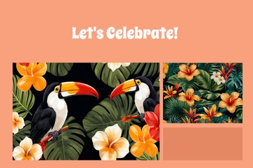 Free Tropical Post Card Template to Edit Online