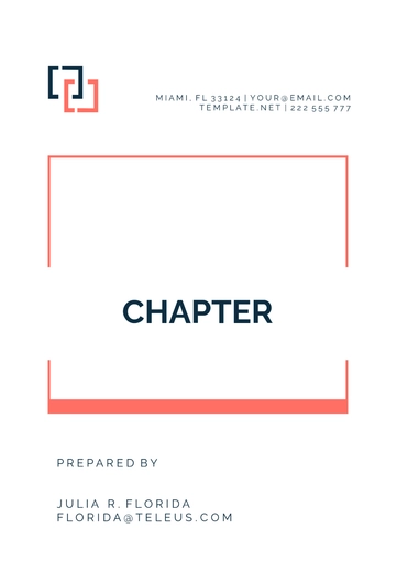 Free Simple Chapter Template to Edit Online