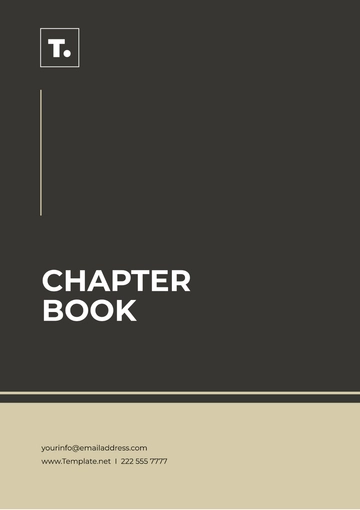Free Chapter Book Template to Edit Online