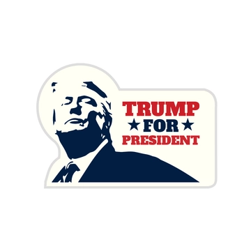 Free Donald Trump Sticker Template to Edit Online