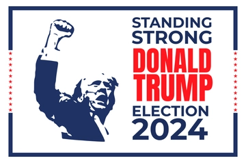 Free Trump Banner Template to Edit Online