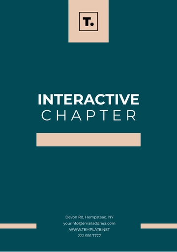 Free Interactive Chapter Template to Edit Online