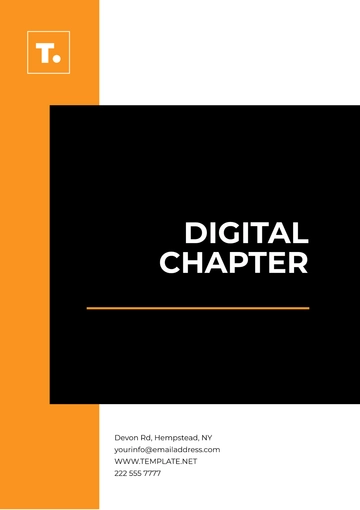Free Digital Chapter Template to Edit Online