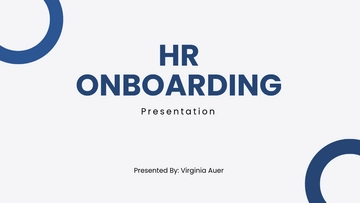 Free HR Onboarding Presentation Template to Edit Online Free HR Onboarding Presentation Template to Edit Online