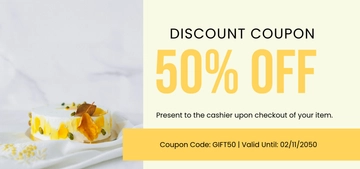 Free Food Coupon Template to Edit Online