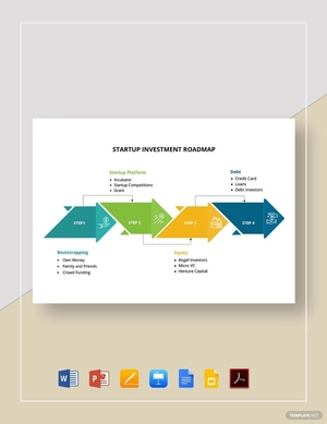Startup Investment Roadmap Template