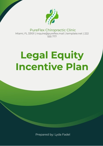 Free Legal Equity Incentive Plan Template to Edit Online