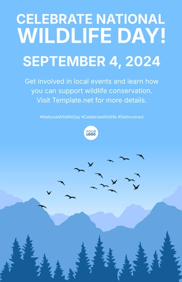 Free Celebrate National Wildlife Day Template to Edit Online