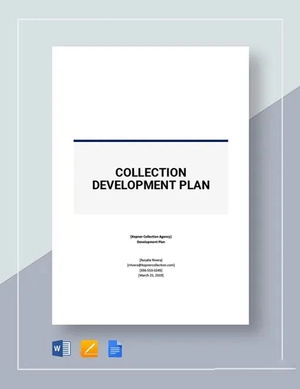 Collection Development Plan Template