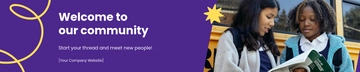 Free Modern Reddit Banner Template to Edit Online