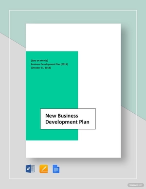 New Business Development Plan Template