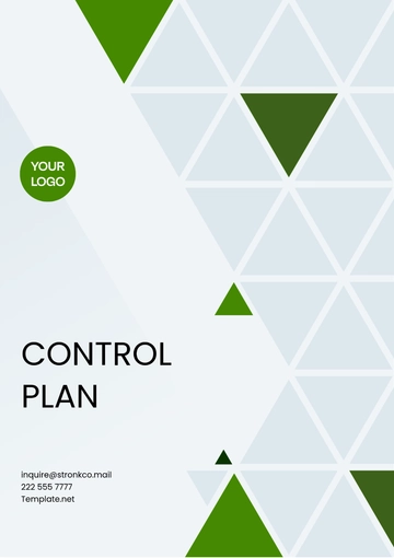 Free Control Plan Template to Edit Online