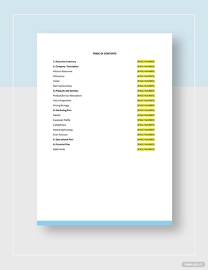 New Product Development Plan Template