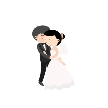 Free Simple Wedding Clipart to Edit Online