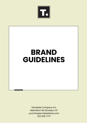 Free Brand Guidelines Template to Edit Online