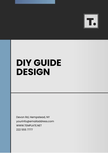 Free DIY Guide Design Template to Edit Online