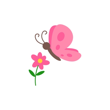 Free Floral Butterfly Clipart to Edit Online