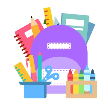 Free School Supplies Clipart to Edit Online