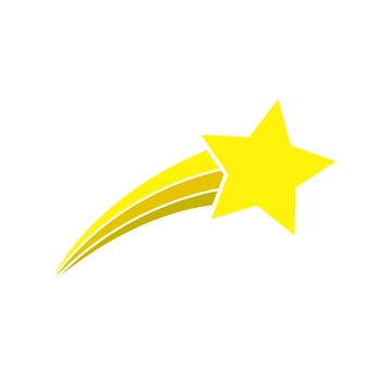 Free Shooting Star Clipart to Edit Online