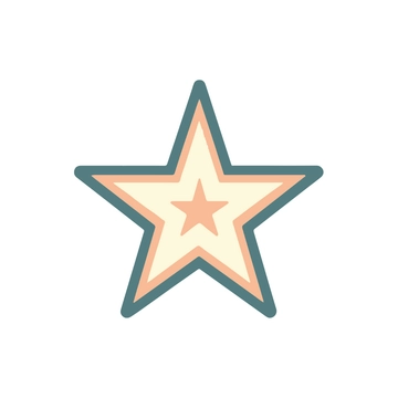 Free Star Outline Clipart to Edit Online