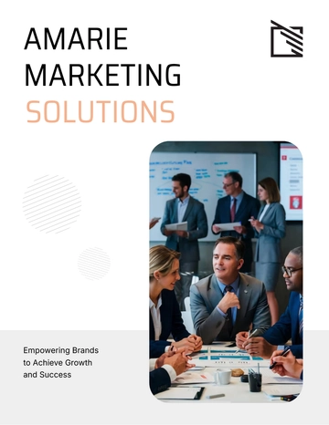 Free Marketing Portfolio Template to Edit Online