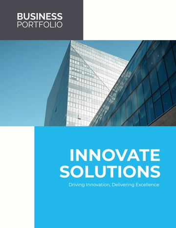 Free Business Portfolio Template to Edit Online