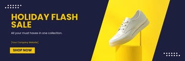 Free Professional Shopify Banner Template to Edit Online
