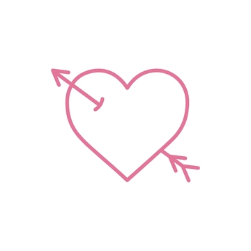 Free Heart Outline Clipart to Edit Online