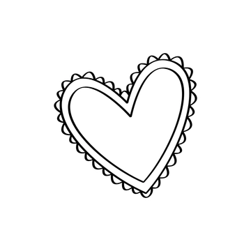 Free Heart Drawing Clipart to Edit Online