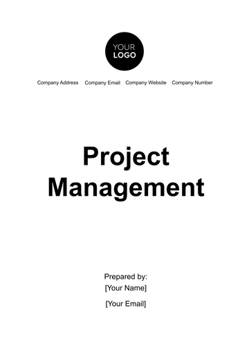 Free Project Management Template to Edit Online