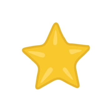Free Gold Star Clipart to Edit Online