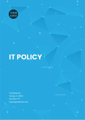 Free IT Policy Template to Edit Online