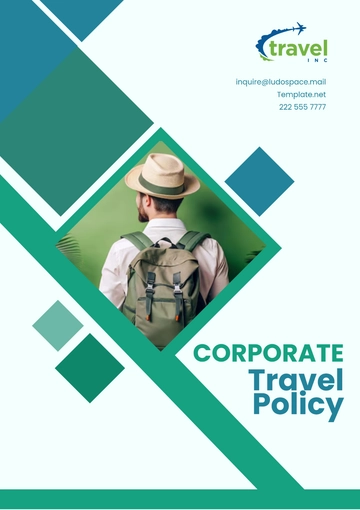 Free Corporate Travel Policy Template to Edit Online
