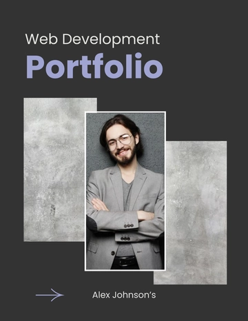 Free Web Developer Portfolio Template to Edit Online