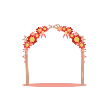 Free Wedding Arch Clipart to Edit Online