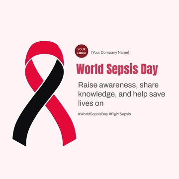 Free World Sepsis Day Template to Edit Online