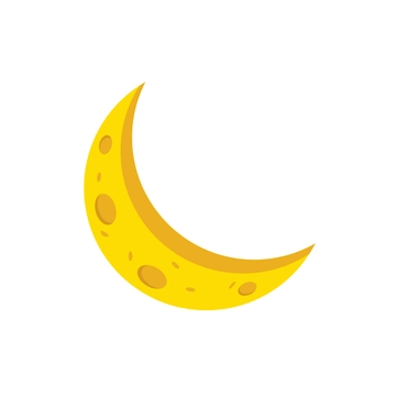 Free Colorful Moon Clipart to Edit Online